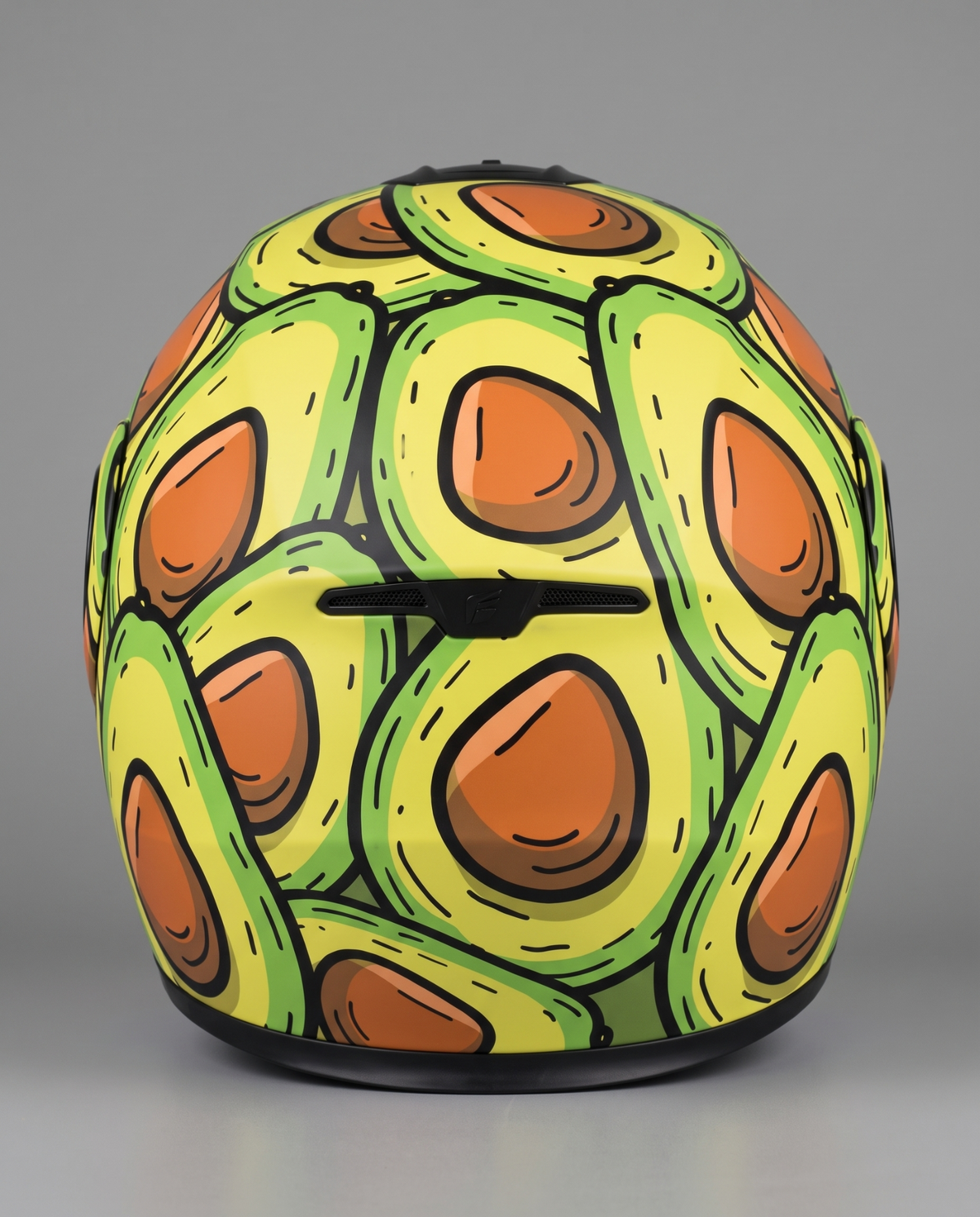 Avocado Helmet Wrap, back view