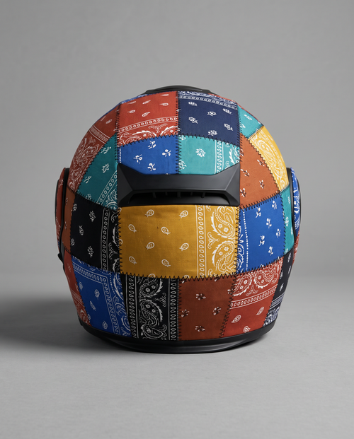 Bandana Helmet Wrap, back view