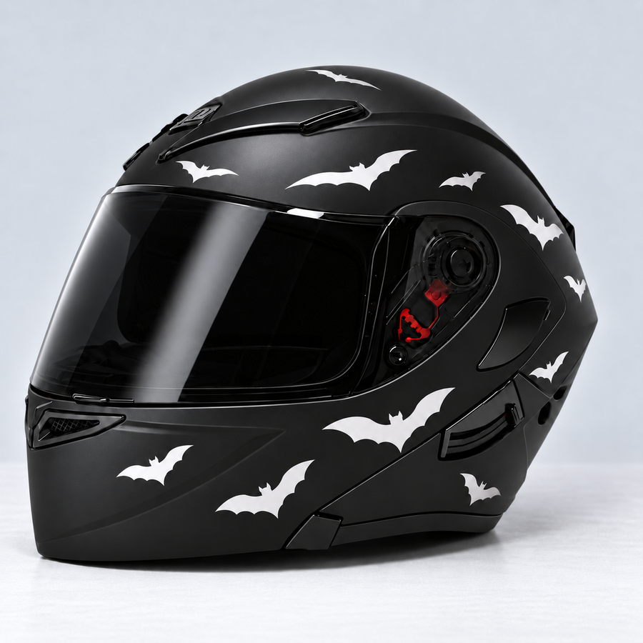 Bats Helmet Sticker Set