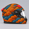 Colorful Cloud Helmet Wrap