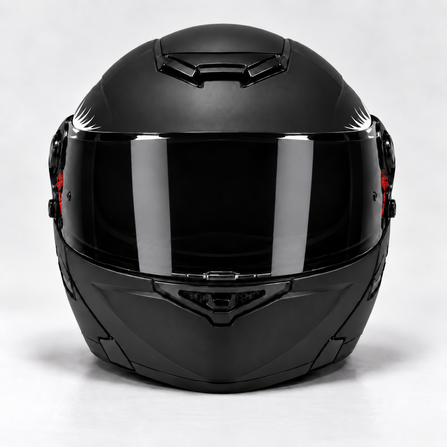 Eyelashes Helmet Sticker Set