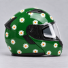 Flower Pattern Helmet Wrap