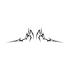 Tribal 03 Helmet Sticker Set