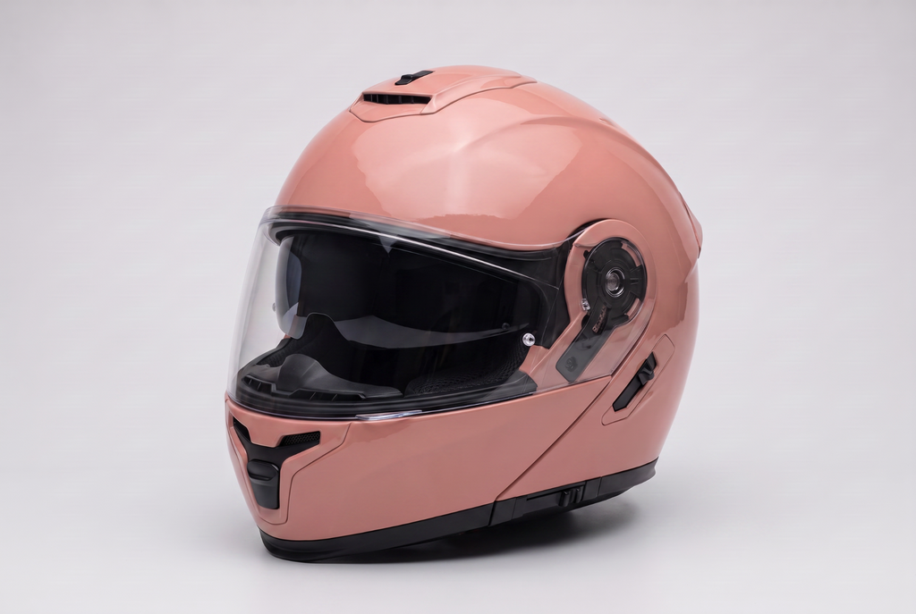 Serial Chiller helmet wrap, front three-quarter view